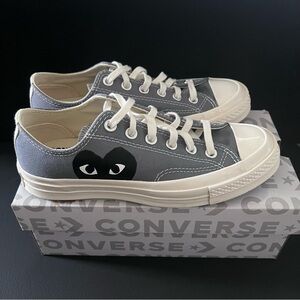 CdG PLAY x Converse Women's Chuck Taylor All Star Peek-A-Boo Low-Top Sneakers